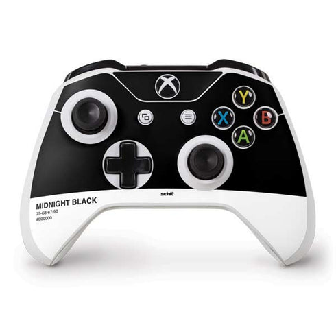 Midnight Black Xbox One S Controller Skin