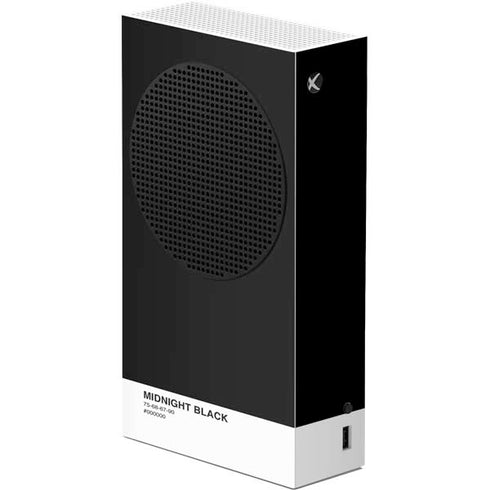 Midnight Black Xbox Series S Console Skin