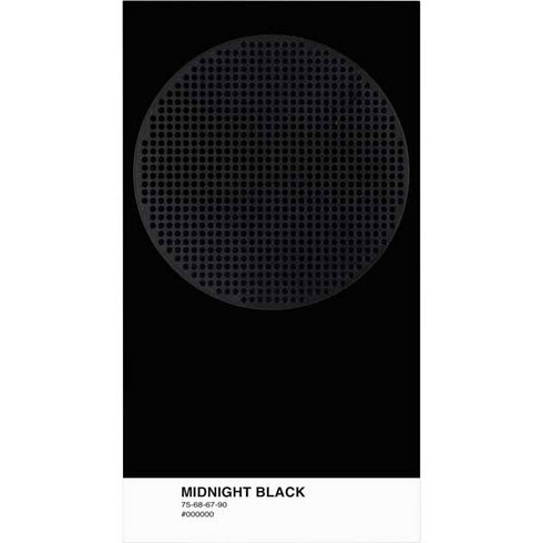 Midnight Black Xbox Series S Console Skin