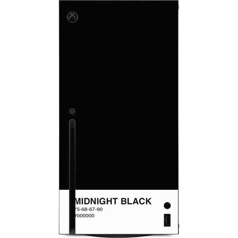 Midnight Black Xbox Series X Console Skin
