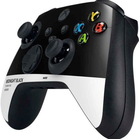 Midnight Black Xbox Series X Controller Skin