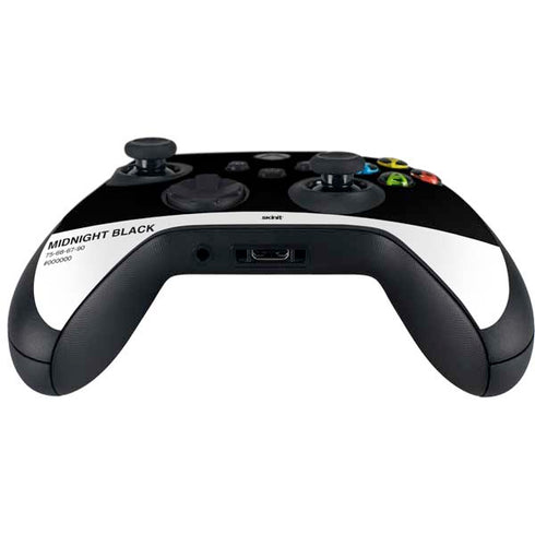 Midnight Black Xbox Series X Controller Skin