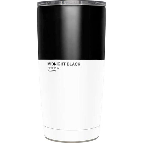Midnight Black Yeti 20oz Tumbler Skin