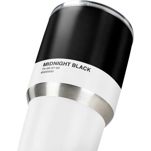 Midnight Black Yeti 30oz Rambler Tumbler Skin