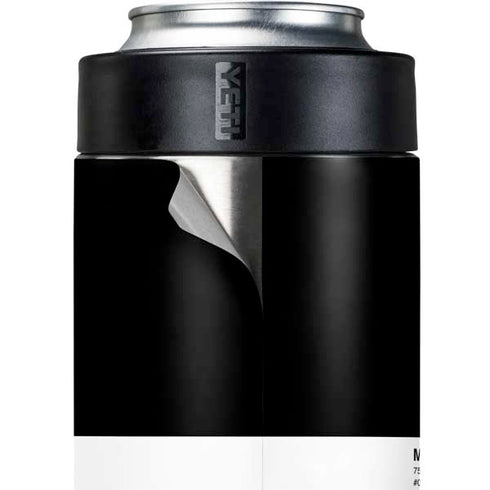 Midnight Black Yeti Colster Can Insulator Skin