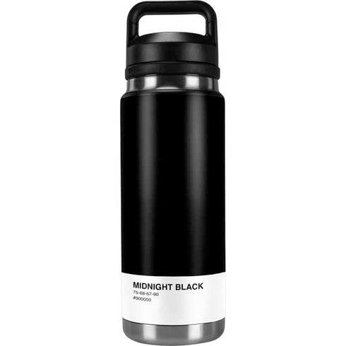 Midnight Black YETI Rambler 26oz Bottle Skin
