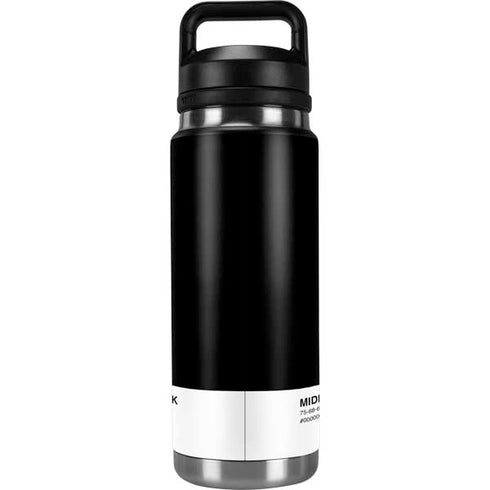 Midnight Black YETI Rambler 26oz Bottle Skin