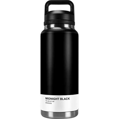 Midnight Black YETI Rambler 36oz Bottle Skin