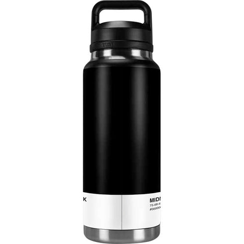 Midnight Black YETI Rambler 36oz Bottle Skin