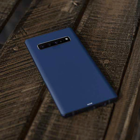 Midnight Blue Galaxy S10 Skin
