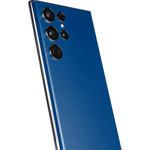 Midnight Blue Galaxy S22 Ultra Skin