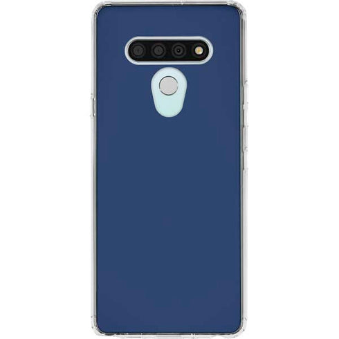 Midnight Blue LG Stylo 6 Clear Case