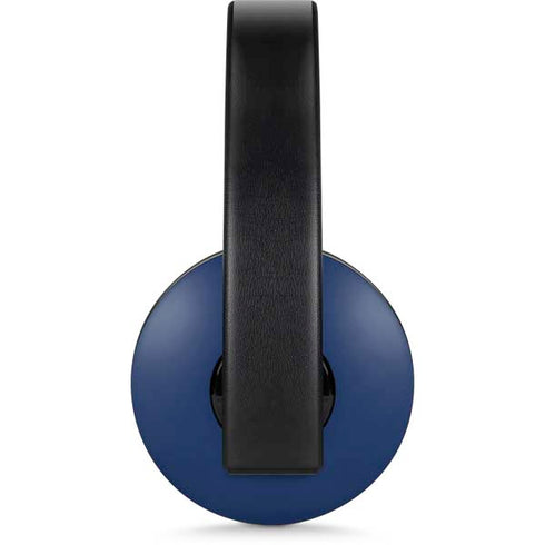 Midnight Blue PlayStation 4 Gold Wireless Headset Skin