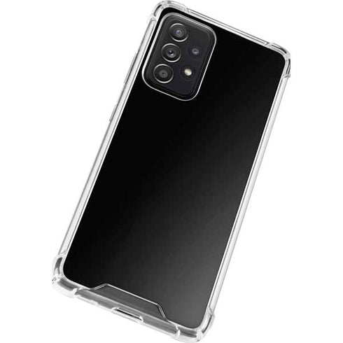 Midnight Solid Galaxy A52 5G Clear Case