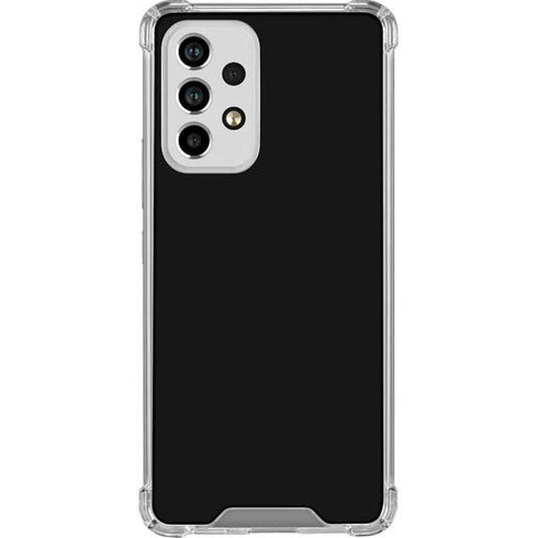 Midnight Solid Galaxy A53 5G Clear Case