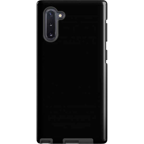 Midnight Solid Galaxy Note 10 Pro Case