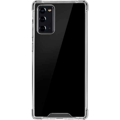 Midnight Solid Galaxy Note20 5G Clear Case