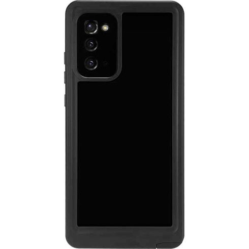 Midnight Solid Galaxy Note20 5G Waterproof Case