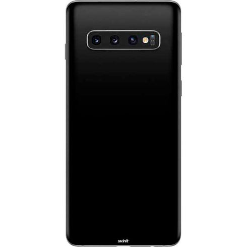 Midnight Solid Galaxy S10 Skin