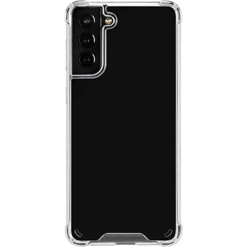 Midnight Solid Galaxy S21 Plus 5G Clear Case