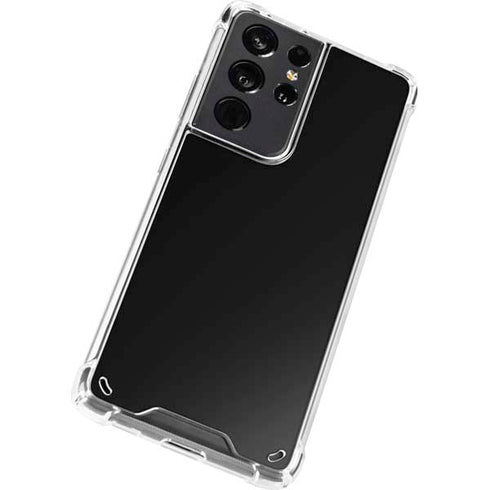 Midnight Solid Galaxy S21 Ultra 5G Clear Case
