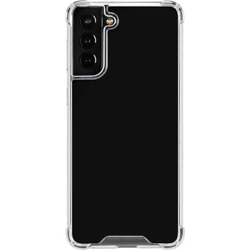 Midnight Solid Galaxy S22 Plus Clear Case