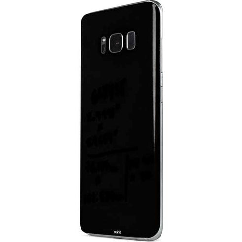 Midnight Solid Galaxy S8 Skin