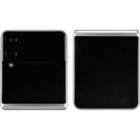 Midnight Solid Galaxy Z Flip4 5G Skin