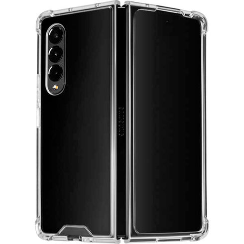 Midnight Solid Galaxy Z Fold4 5G Clear Case