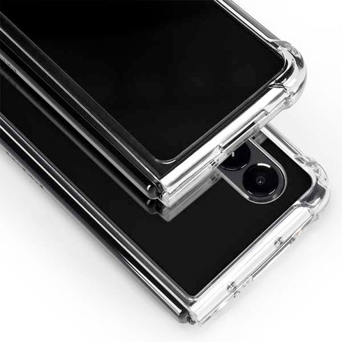 Midnight Solid Galaxy Z Fold4 5G Clear Case