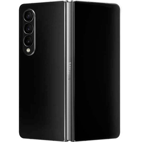 Midnight Solid Galaxy Z Fold4 5G Skin