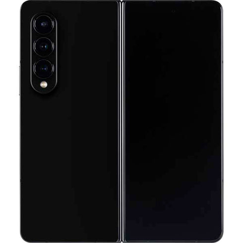 Midnight Solid Galaxy Z Fold4 5G Skin