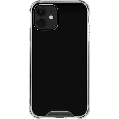 Midnight Solid iPhone 12 Clear Case