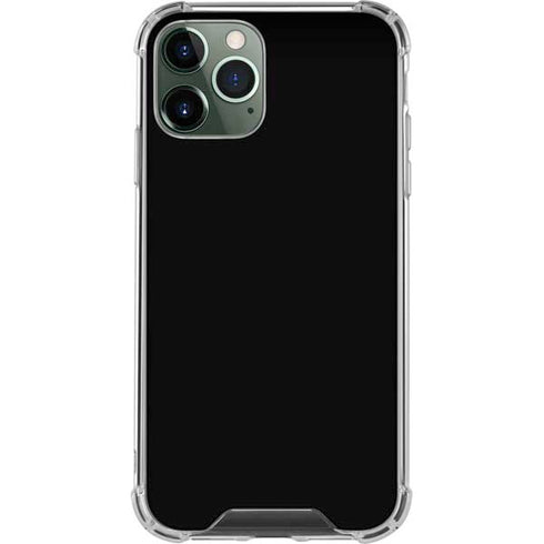 Midnight Solid iPhone 12 Pro Clear Case