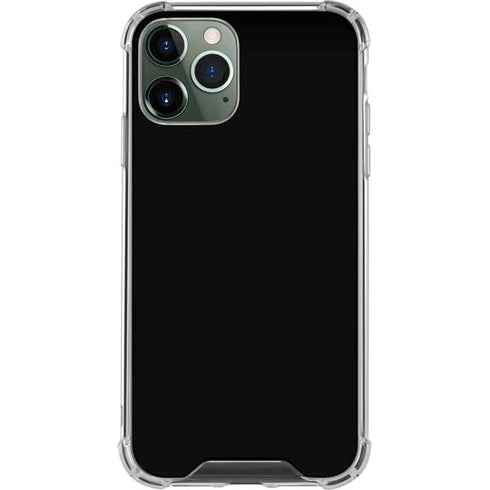 Midnight Solid iPhone 12 Pro Max Clear Case