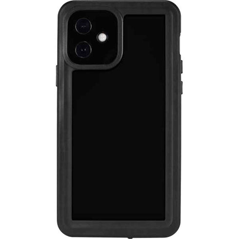 Midnight Solid iPhone 12 Waterproof Case
