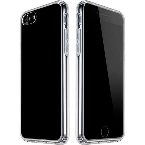 Midnight Solid iPhone SE (2nd & 3rd Gen) Clear Case
