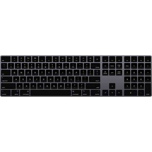 Midnight Solid Magic Keyboard with Numeric Keypad Skin