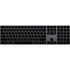 Midnight Solid Magic Keyboard with Numeric Keypad Skin