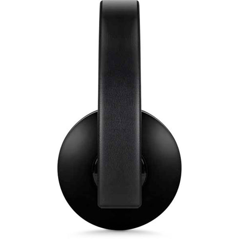 Midnight Solid PlayStation 4 Gold Wireless Headset Skin