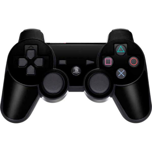 Midnight Solid PS3 Dual Shock wireless controller Skin