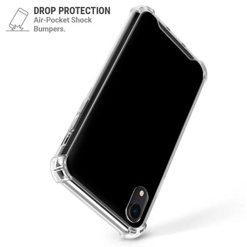 Midnight iPhone XR Clear Case