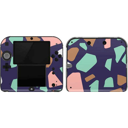 Midnight Terrazzo Nintendo 2DS Skin