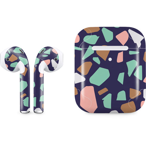 Midnight Terrazzo Apple AirPods 2 Skin
