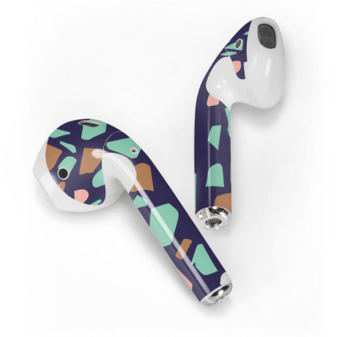 Midnight Terrazzo Apple AirPods 2 Skin