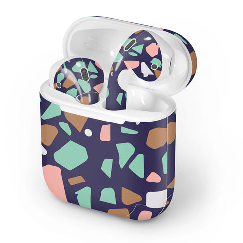 Midnight Terrazzo Apple AirPods 2 Skin