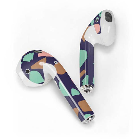 Midnight Terrazzo Apple AirPods Skin