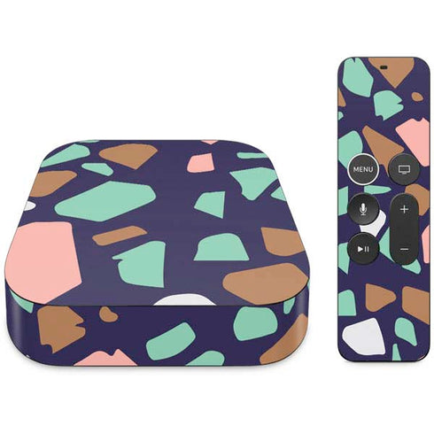 Midnight Terrazzo Apple TV Skin