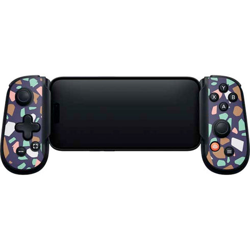 Midnight Terrazzo Backbone One for iPhone Game Controller Skin