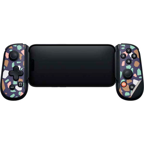 Midnight Terrazzo Backbone One for iPhone Game Controller Skin